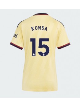 Ženski Nogometna dresi replika Arsenal Ezri Konsa #15 Tretji 2026-27 Kratek rokav Ženski Nogometna dresi replika Arsenal Ezri Konsa #15 Tretji 2026-27 Kratek rokav